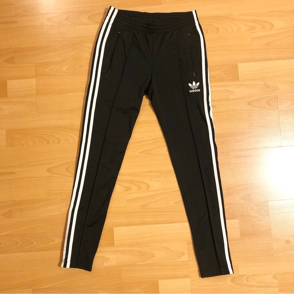 Adidas Superstar Full Length Track Pants Black XS - Picture 6 of 9